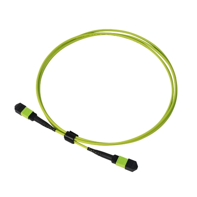Superiore 24 Fibra Limone Verde Mpo Mtp Cable Multi Fibra Push On Cable -20.C a 70.C Temperatura di funzionamento
