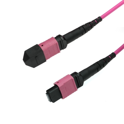 Cable in fibra ottica in ceramica di zirconia MPO MTP con giacca in PVC/LSZH
