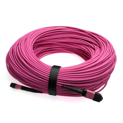 Cable in fibra ottica in ceramica di zirconia MPO MTP con giacca in PVC/LSZH