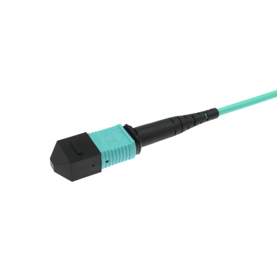 PVC/LSZH Multi-Mode MPO MTP Fiber Optic Cable 20m di lunghezza con temperatura di funzionamento da -20.C a 70.C