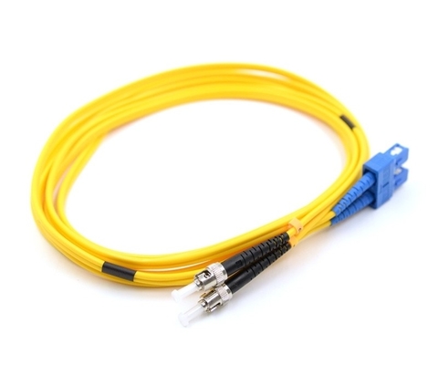3.0mm Patchcord in fibra ottica con cavo OFNP UPC/APC lucidare lunghezze personalizzate