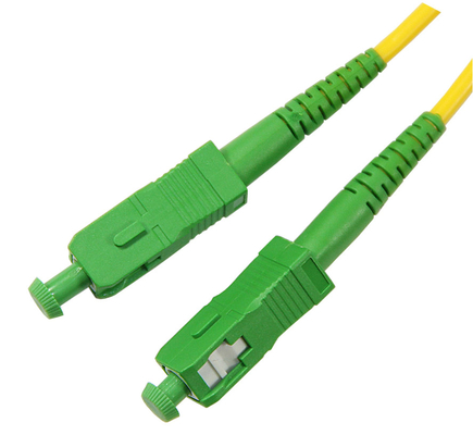 Cable di patch in fibra ottica di grado Telecom con giacca in PVC/LSZH di diametro di 3,0 mm e bassa perdita di inserimento