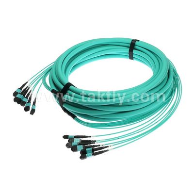 MPO/MTP Patchcord 72-Core Trunk Cable SM/MM Jumper Fibra ottica per data center AI FTTX