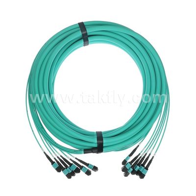 MPO/MTP Patchcord 72-Core Trunk Cable SM/MM Jumper Fibra ottica per data center AI FTTX