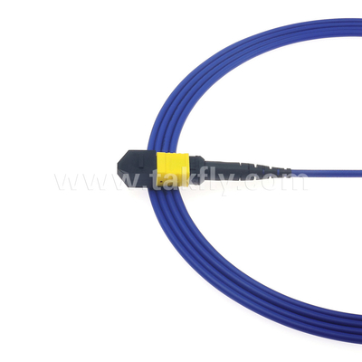 Centro dati FTTX Cavo in fibra ottica MPO Patch Cord MTP Cavo a tronco SM MM Jumper blindato