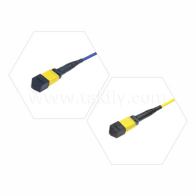 MPO/MTP Patchcord Cable corazzato SM/MM Jumper Fibra ottica per Data Center AI FTTX Telecom