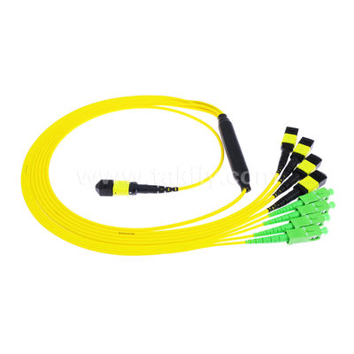 Cavo patchcord MPO/MTP Fanout Splitter SC/LC/FC/ST/MPO Fibra ottica per data center AI FTTx Telecom