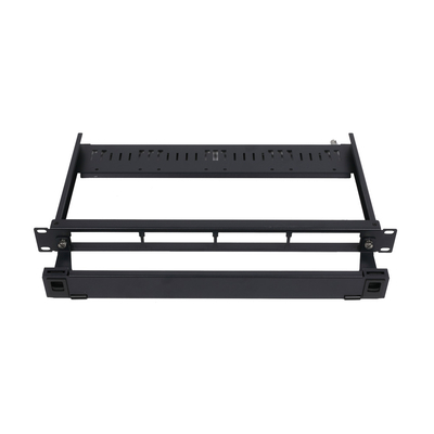 1U Rack Mount MPO-LC Cassette Adapter Panel con 96F Fiber Count Dimensione 430*338.5*43.6mm