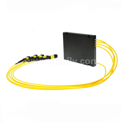 MPO/MTP Fanout Cable PLC Splitter 1x4 SM/MM Fibra ottica per data center FTTX