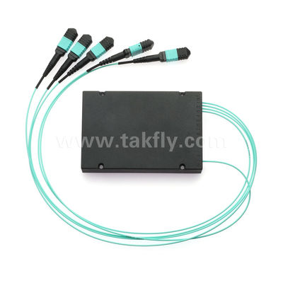 MPO/MTP Fanout Cable PLC Splitter 1x4 SM/MM Fibra ottica per data center FTTX