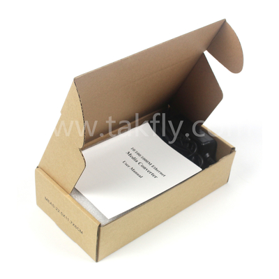 10G non gestito convertitore di fibre multimediali con connessione Full/Half Duplex e ST/SC