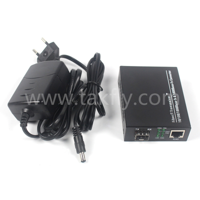 10G non gestito convertitore di fibre multimediali con connessione Full/Half Duplex e ST/SC