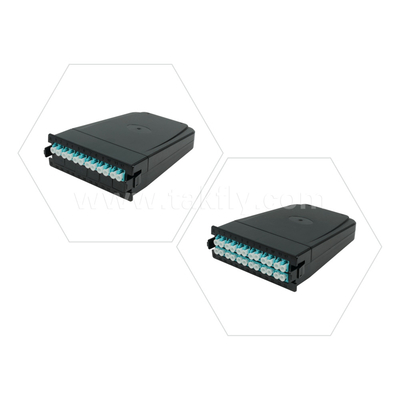Fibra ottica personalizzabile MPO Cassetta MTP Patch Panel Tipo scorrevole per data center FTTX