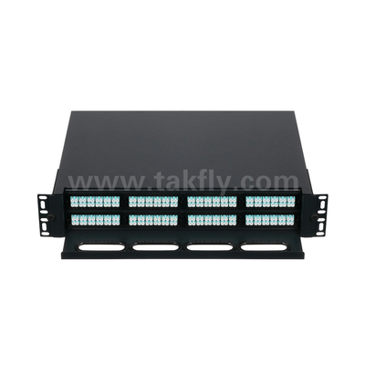Fibra ottica personalizzabile MPO Cassetta MTP Patch Panel Tipo scorrevole per data center FTTX