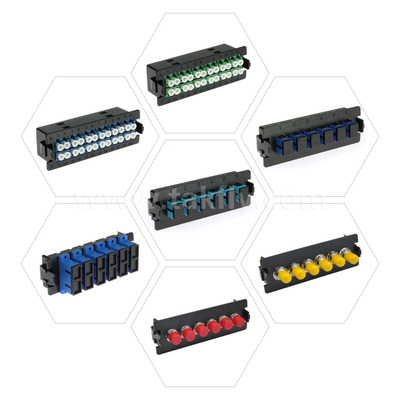 Fibra ottica personalizzabile MPO Cassetta MTP Patch Panel Tipo scorrevole per data center FTTX
