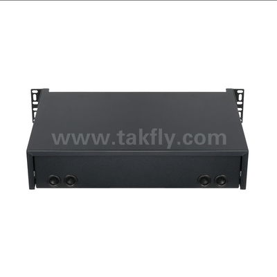 Fibra ottica personalizzabile MPO Cassetta MTP Patch Panel Tipo scorrevole per data center FTTX