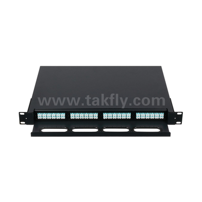 Fibra ottica personalizzabile MPO Cassetta MTP Patch Panel Tipo scorrevole per data center FTTX