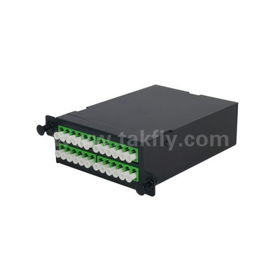 Gestione del pannello di patch MPO/MTP Cassetta Leggio di alluminio Tipo scorrevole Fibra ottica per data center FTTX cablaggio