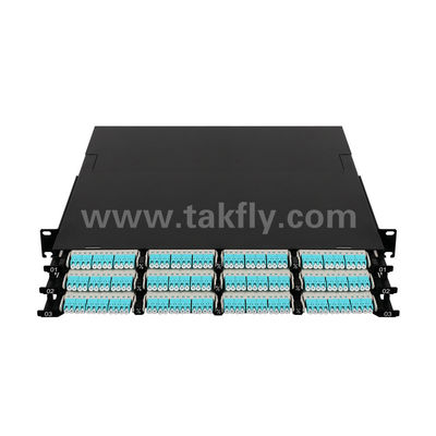 MPO Patch Panel MTP Cassetta 144 Core Fibra ottica ad alta densità per data center FTTX