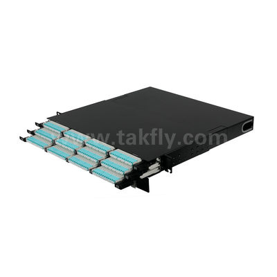 MPO Patch Panel MTP Cassetta 144 Core Fibra ottica ad alta densità per data center FTTX