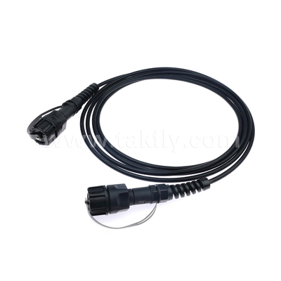 SM/MM MPO Patch Cord MTP Trunk Cable ODVA-MPO/MTP Jumper impermeabile per data center FTTX