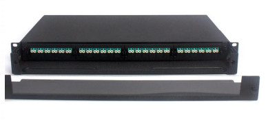 48/96 Core 1U MTP/MPO Patch Panel per data center progettato secondo le norme IEC60304