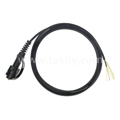 MPO/MTP Pigtail Patch Cord Waterproof Trunk Cable ODVA-MPO/MTP SM/MM per il data center FTTX