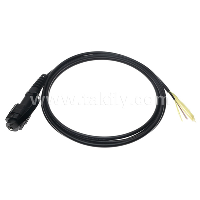 SM/MM MPO Pigtail Patch Cord MTP Trunk Cable ODVA-MPO/MTP impermeabile per data center FTTX