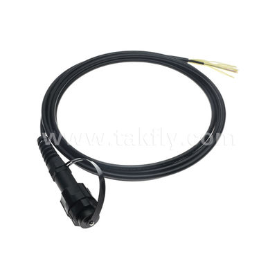 MPO/MTP Pigtail Patch Cord Waterproof Trunk Cable ODVA-MPO/MTP SM/MM per il data center FTTX