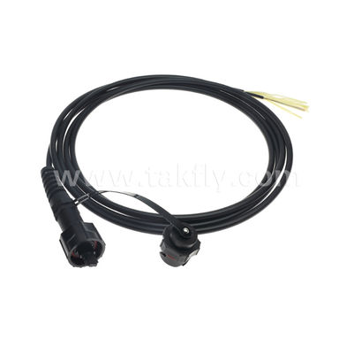 MPO/MTP Pigtail Patch Cord Waterproof Trunk Cable ODVA-MPO/MTP SM/MM per il data center FTTX