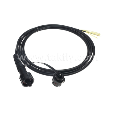 SM/MM MPO Pigtail Patch Cord MTP Trunk Cable ODVA-MPO/MTP impermeabile per data center FTTX