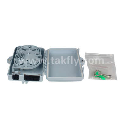 FTKS-1805-04A 4 Port Fiber Termination Box, FTTx Fiber Cable Termination Box Peso leggero