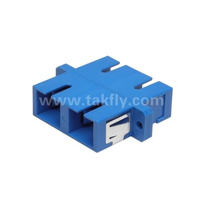 SC Adapter Cable Coupler APC/UPC Fibra ottica simplex/duplex per data center FTTH Multicore