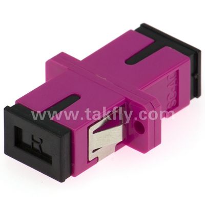 SC Adapter Cable Coupler APC/UPC Fibra ottica simplex/duplex per data center FTTH Multicore