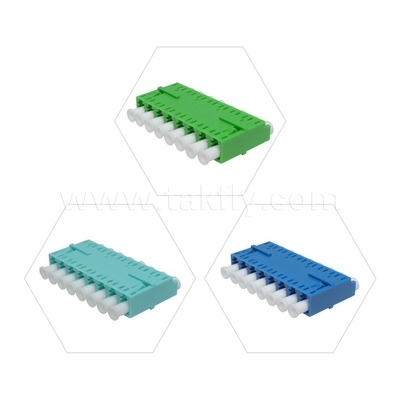 Fibra ottica Adapter Cable Coupler LC APC/UPC SM/MM Simplex/Duplex/Quad/6 vie/8 vie Per il centro dati FTTH
