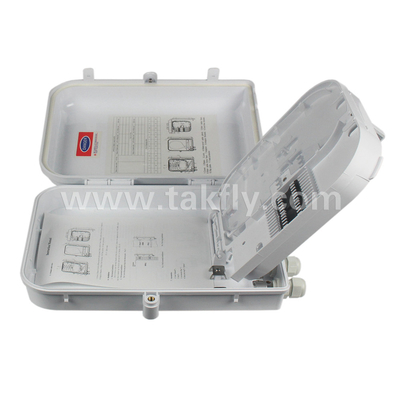 16 porte Fibra ottica terminale Box peso leggero inserire e estrarre vita 1000 volte FTTx cavo terminale Box