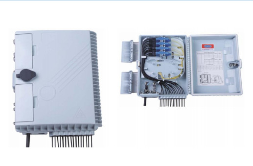 FTKS-1805-16F 16 Ports Fiber Termination Box, FTTx Fiber Cable Termination Box Peso leggero