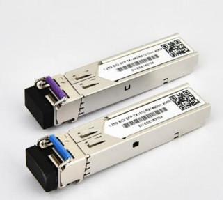 Ricetrasmettitore bidirezionale SFP da 1,25 Gbps, portata 20 km Tx1310nm/Rx1490nm