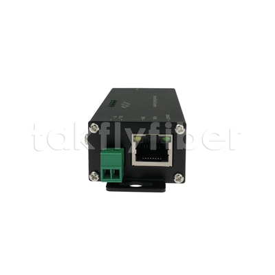 10 100 1000M Mini tipo convertitore di media industriali con porta SFP per applicazioni ad alta temperatura