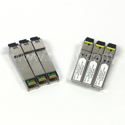 1.25G SFP BIDI Modulo trasmettitore ottico Tx1550/Rx1310nm 40KM SMF DDM LC CISCO JUNIPER HUAWEI COMPATIBILE