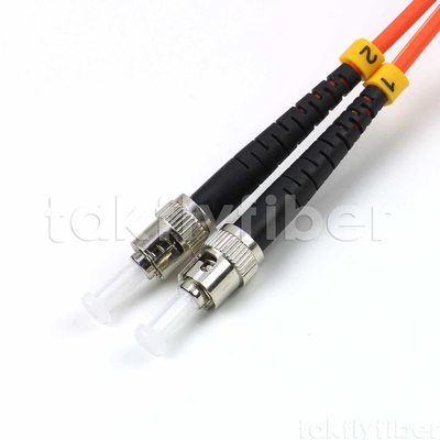 Cavo di toppa duplex della fibra di UPC millimetro 3.0mm LSZH st a LC OM1 OM2 APC