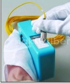 Pulizzatore di connettori di fibra ottica professionale per la pulizia delle fibre ottiche e dei connettori Risultato -20 a -50 dB 100g