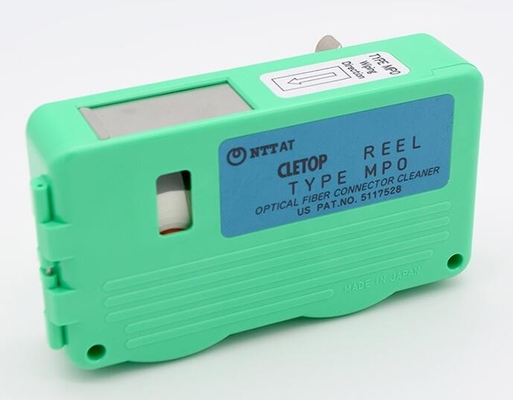 Pulizzatore di connettori di fibra ottica professionale per la pulizia delle fibre ottiche e dei connettori Risultato -20 a -50 dB 100g