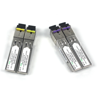 1.25G SFP BIDI Modulo Tx1490/Rx1550nm 80KM SMF DDM LC CISCO JUNIPER HUAWEI COMPATIBILE