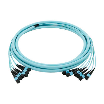 12/24/48/96/144 Core MPO/MTP Trunk Cable con modalità fibra 50/125um e PVC/LSZH Outer Sheath Fiber Optic Patchcord