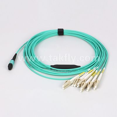 12/24/48/96/144 Core MPO/MTP Trunk Cable con modalità fibra 50/125um e PVC/LSZH Outer Sheath Fiber Optic Patchcord