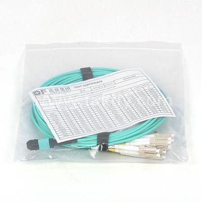 12/24/48/96/144 Core MPO/MTP Trunk Cable con modalità fibra 50/125um e PVC/LSZH Outer Sheath Fiber Optic Patchcord