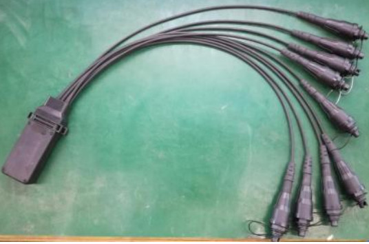 1x4 1x8 Mini FiberHub Closure ITU-T G.657A2 4,8 mm Fibra ottica PLC Splitter PLC
