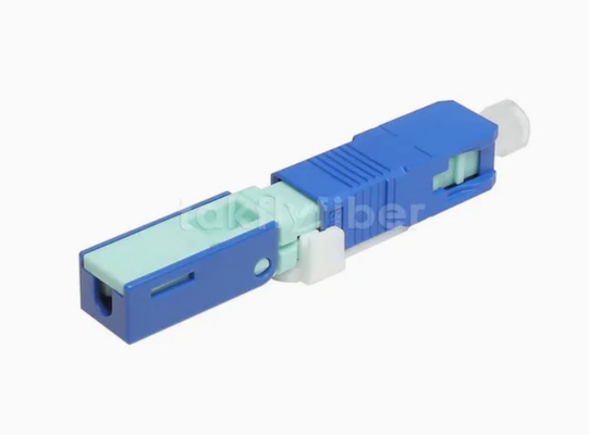 LC Connector Style SC Fast Connector per CABLE FIBRA OPTICA di diametro di fibra 0,125 mm
