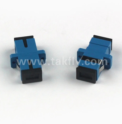 RoHS Compliant FTTH SC Simplex Duplex Fiber Optic Adapter Temperatura di funzionamento -40- 85C Perdita di ritorno ≥45dB